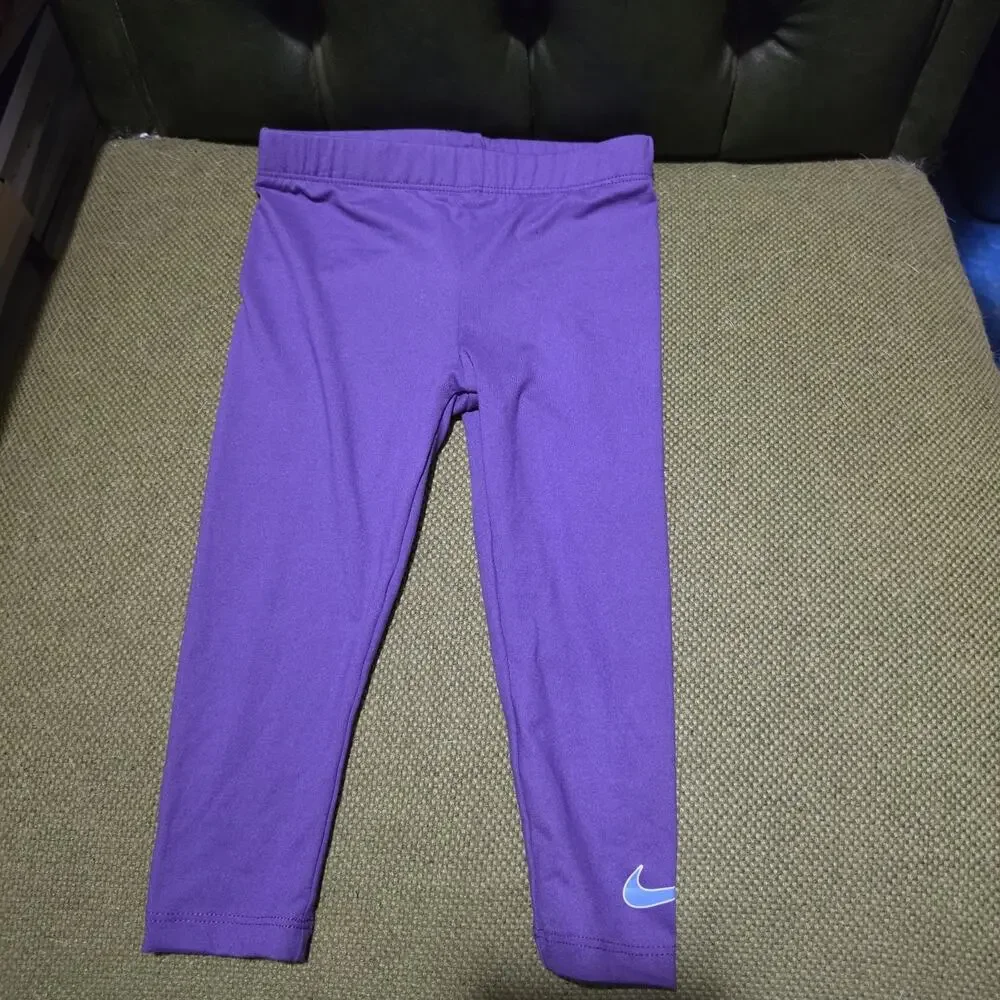 Girls 2T Nike DriFit Purple Pants